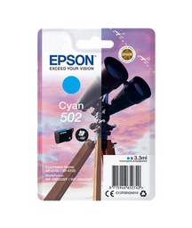[C13T02V24010] Epson 502 Cyan Cartucho de Tinta Original - C13T02V24010