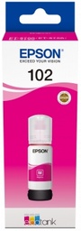 [C13T03R340] Epson 102 Magenta - Botella de Tinta Original C13T03R340