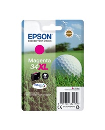 [C13T34734010] Epson T3473 (34XL) Magenta Cartucho de Tinta Original - C13T34734010