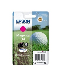 [C13T34634010] Epson T3463 (34) Magenta Cartucho de Tinta Original - C13T34634010
