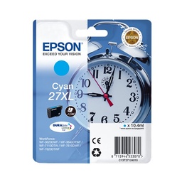 [C13T27124012] Epson T2712 (27XL) Cyan Cartucho de Tinta Original - C13T27124012