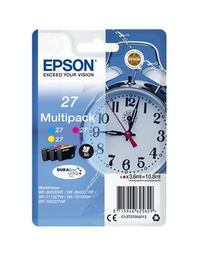 [C13T27054012] Epson T2705 (27) Pack de 3 Cartuchos de Tinta Originales - C13T27054012