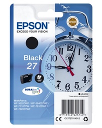 [C13T27014012] Epson T2701 (27) Negro Cartucho de Tinta Original - C13T27014012