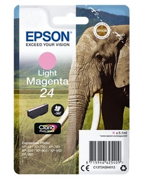 [C13T24264012] Epson T2426 (24) Magenta Light Cartucho de Tinta Original - C13T24264012
