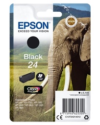[C13T24214012] Epson T2421 (24) Negro Cartucho de Tinta Original - C13T24214012
