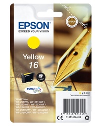 [C13T16244012] Epson T1624 Amarillo Cartucho de Tinta Original - C13T16244012