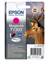 [C13T13034012] Epson T1303 Magenta Cartucho de Tinta Original - C13T13034012