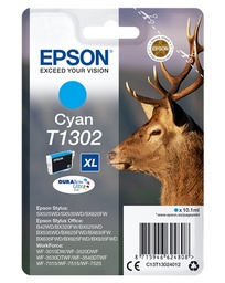 [C13T13024012] Epson T1302 Cyan Cartucho de Tinta Original - C13T13024012
