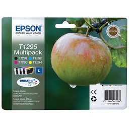 [C13T12954012] Epson T1295 Pack de 4 Cartuchos de Tinta Originales - C13T12954012