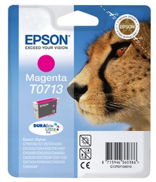 [C13T07134012] Epson T0713 Magenta Cartucho de Tinta Original - C13T07134012