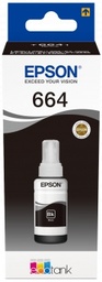[C13T664140] Epson T6641 Negro - Botella de Tinta Original C13T664140