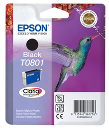 [C13T08014011] Epson T0801 Negro Cartucho de Tinta Original - C13T08014011