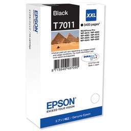 [C13T70114010] Epson T7011 Negro Cartucho de Tinta Original - C13T70114010