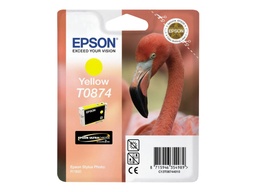 [C13T08744010] Epson T0874 Amarillo Cartucho de Tinta Original - C13T08744010