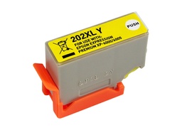 [EI-202XLYL] Epson 202XL Amarillo Cartucho de Tinta Generico - Reemplaza C13T02H44010/C13T02F44010