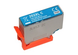 [EI-202XLCY] Epson 202XL Cyan Cartucho de Tinta Generico - Reemplaza C13T02H24010/C13T02F24010