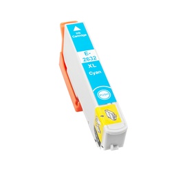 [EI-T2632] Epson T2632/T2612 (26XL) Cyan Cartucho de Tinta Generico - Reemplaza C13T26324012/C13T26124012