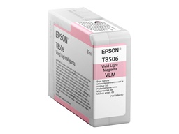[C13T850600] Epson T8506 Magenta Light Cartucho de Tinta Original - C13T850600