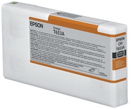 [C13T653A00] Epson T653A Naranja Cartucho de Tinta Original - C13T653A00