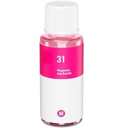 [HI-31MG] HP 31 Magenta Botella de Tinta Generica - Reemplaza 1VU27AE