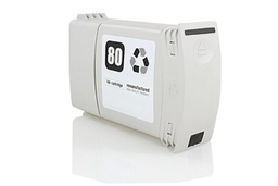 [HI-C4871A(80)(PG)] HP 80 Negro Cartucho de Tinta Pigmentada Generico - Reemplaza C4871A
