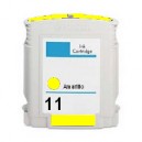 [HI-11YL] HP 11 Amarillo Cartucho de Tinta Generico - Reemplaza C4838A