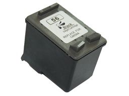[HI-56] HP 56 Negro Cartucho de Tinta Remanufacturado - Reemplaza C6656AE/C6656GE