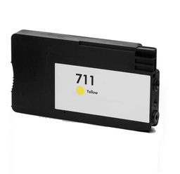 [HI-711YL] HP 711 Amarillo Cartucho de Tinta Generico - Reemplaza CZ132A