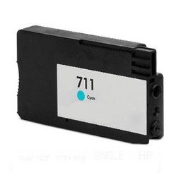 [HI-711CY] HP 711 Cyan Cartucho de Tinta Generico - Reemplaza CZ130A