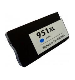 [HI-951XLCY] HP 951XL Cyan Cartucho de Tinta Generico - Reemplaza CN046AE/CN050AE