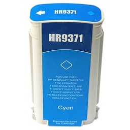 [HI-C9371A] HP 72 Cyan Cartucho de Tinta Generico - Reemplaza C9371A