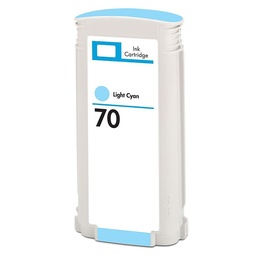 [HI-C9390A(70)(PG)] HP 70 Cyan Light Cartucho de Tinta Pigmentada Generico - Reemplaza C9390A