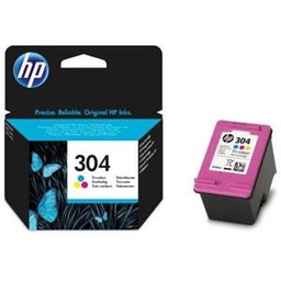 [N9K05AE] HP 304 Color Cartucho de Tinta Original - N9K05AE