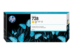 [F9K15A] HP 728 Amarillo Cartucho de Tinta Original - F9K15A