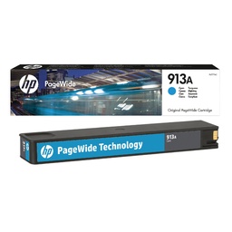 [F6T77AE] HP 913A Cyan Cartucho de Tinta Original - F6T77AE