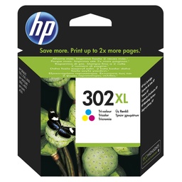 [F6U67AE] HP 302XL Color Cartucho de Tinta Original - F6U67AE