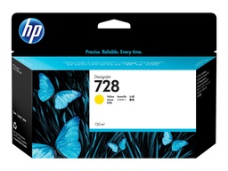 [F9J65A] HP 728 Amarillo Cartucho de Tinta Original - F9J65A