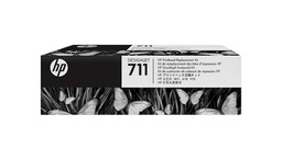 [C1Q10A] HP 711 Cabezal de Impresion Original + Pack de 4 Cartuchos de Tinta - C1Q10A