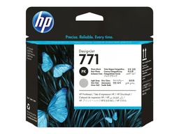 [CE020A] HP 771 Cabezal de Impresion Original - Negro Photo, Gris Light - CE020A