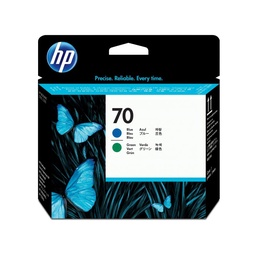 [C9408A] HP 70 Azul/Verde Cabezal de Impresion Original - C9408A