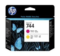 [F9J87A] HP 744 Magenta/Amarillo Cabezal de Impresion Original - F9J87A