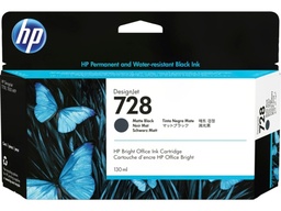 [3WX25A] HP 728 Negro Mate Cartucho de Tinta Original - 3WX25A