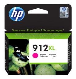 [3YL82AE] HP 912XL Magenta Cartucho de Tinta Original - 3YL82AE