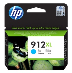 [3YL81AE] HP 912XL Cyan Cartucho de Tinta Original - 3YL81AE
