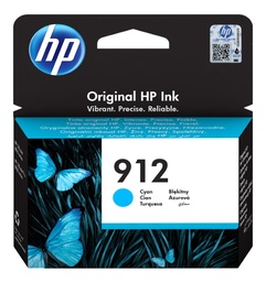 [3YL77AE] HP 912 Cyan Cartucho de Tinta Original - 3YL77AE