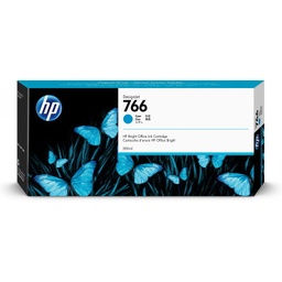 [P2V89A] HP 766 Cyan Cartucho de Tinta Original - P2V89A