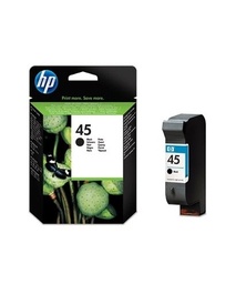 [51645AE] HP 45 Negro Cartucho de Tinta Original - 51645AE