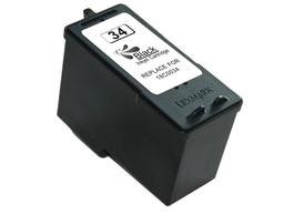[LXI-34] Lexmark 34 Negro Cartucho de Tinta Generico - Reemplaza 18C0034E