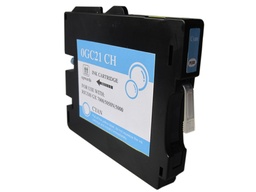 [RI-GC21CY(PG)] Ricoh GC21C Cyan Cartucho de Tinta Pigmentada Generico - Reemplaza 405533/405537