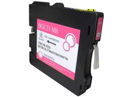 [RI-GC31MG(PG)] Ricoh GC31M Magenta Cartucho de Tinta Pigmentada Generico - Reemplaza 405690/405703